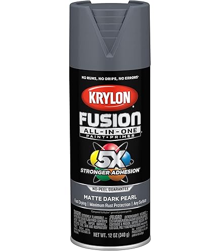 Amazon.com: Krylon K02942007 Fusion All-In-One, Satin, Midnight